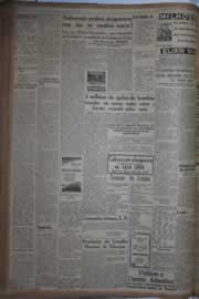 Página do jornal Correio do Ceará de outubro de 1942