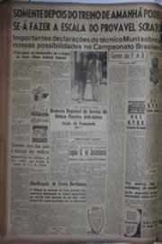 Página do jornal Correio do Ceará de outubro de 1942
