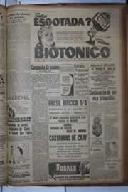 Página do jornal Correio do Ceará de outubro de 1942