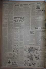 Página do jornal Correio do Ceará de outubro de 1942