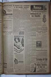 Página do jornal Correio do Ceará de outubro de 1942