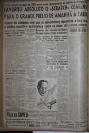 Página do jornal Correio do Ceará de outubro de 1942