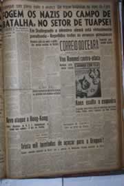 Página do jornal Correio do Ceará de outubro de 1942