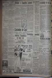 Página do jornal Correio do Ceará de outubro de 1942