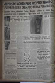 Página do jornal Correio do Ceará de outubro de 1942