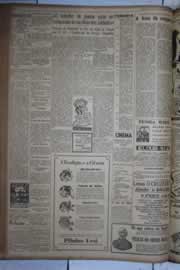 Página do jornal Correio do Ceará de novembro de 1942