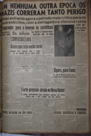 Página do jornal Correio do Ceará de novembro de 1942