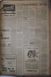 Página do jornal Correio do Ceará de dezembro de 1942