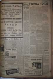 Página do jornal Correio do Ceará de dezembro de 1942