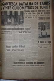 Página do jornal Correio do Ceará de dezembro de 1942