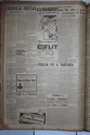 Página do jornal Correio do Ceará de dezembro de 1942