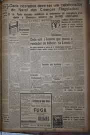 Página do jornal Correio do Ceará de dezembro de 1942