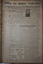 Página do jornal Correio do Ceará de dezembro de 1942