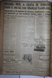 Página do jornal Correio do Ceará de dezembro de 1942