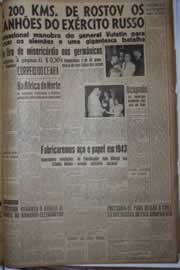 Página do jornal Correio do Ceará de dezembro de 1942