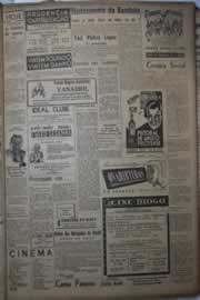 Página do jornal Correio do Ceará de setembro de 1943