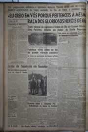Página do jornal Correio do Ceará de setembro de 1943