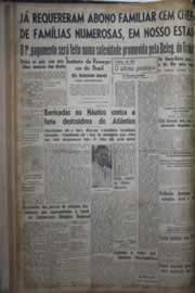 Página do jornal Correio do Ceará de setembro de 1943