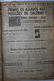 Página do jornal Correio do Ceará de setembro de 1943