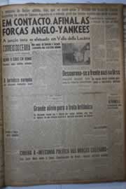 Página do jornal Correio do Ceará de setembro de 1943