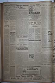 Página do jornal Correio do Ceará de setembro de 1943