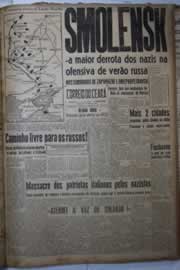 Página do jornal Correio do Ceará de setembro de 1943