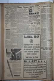 Página do jornal Correio do Ceará de setembro de 1943