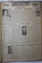 Página do jornal Correio do Ceará de setembro de 1943