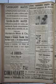Página do jornal Correio do Ceará de setembro de 1943