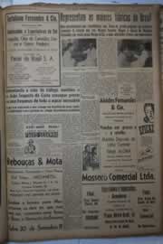 Página do jornal Correio do Ceará de setembro de 1943
