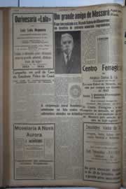 Página do jornal Correio do Ceará de setembro de 1943