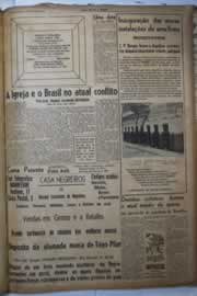 Página do jornal Correio do Ceará de setembro de 1943