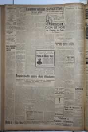Página do jornal Correio do Ceará de outubro de 1943