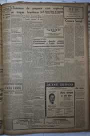 Página do jornal Correio do Ceará de outubro de 1943