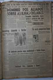 Página do jornal Correio do Ceará de outubro de 1943