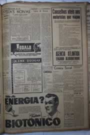 Página do jornal Correio do Ceará de outubro de 1943