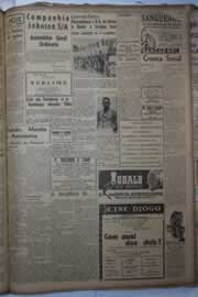 Página do jornal Correio do Ceará de outubro de 1943