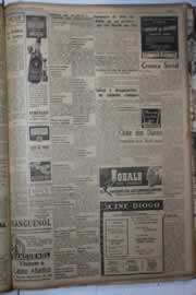 Página do jornal Correio do Ceará de outubro de 1943