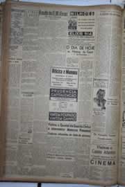Página do jornal Correio do Ceará de dezembro de 1943