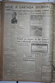 Página do jornal Correio do Ceará de dezembro de 1943