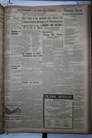 Página do jornal Correio do Ceará de dezembro de 1943