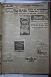 Página do jornal Correio do Ceará de dezembro de 1943