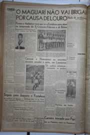 Página do jornal Correio do Ceará de dezembro de 1943