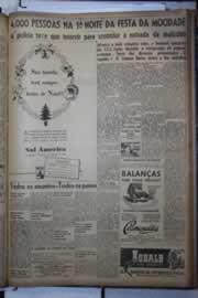 Página do jornal Correio do Ceará de dezembro de 1943