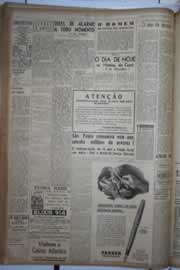 Página do jornal Correio do Ceará de dezembro de 1943