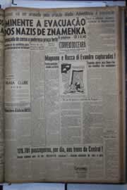 Página do jornal Correio do Ceará de dezembro de 1943