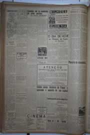 Página do jornal Correio do Ceará de dezembro de 1943