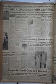 Página do jornal Correio do Ceará de dezembro de 1943