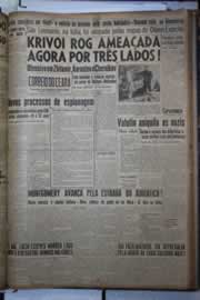 Página do jornal Correio do Ceará de dezembro de 1943