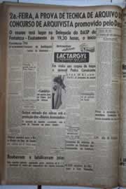 Página do jornal Correio do Ceará de dezembro de 1943